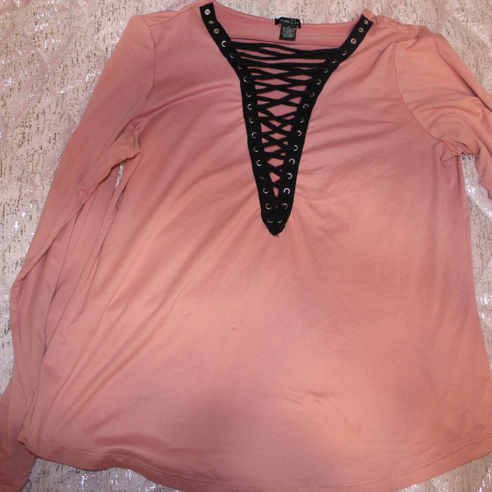 Pink Roped Shirt - Picture 2 of 2